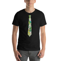 Dynamic Pour Tie Short-Sleeve Unisex T-Shirt