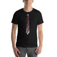Marker Tie Short-Sleeve Unisex T-Shirt