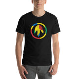 Autism Dino Peace Short-Sleeve Unisex T-Shirt