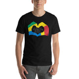 I love someone with Autism Short-Sleeve Unisex T-Shirt