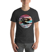 Dino Skull Short-Sleeve Unisex T-Shirt