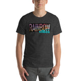 Rainbow Vibes Short-Sleeve Unisex T-Shirt