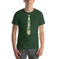 Dynamic Pour Tie Short-Sleeve Unisex T-Shirt
