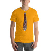 Marker Tie Short-Sleeve Unisex T-Shirt