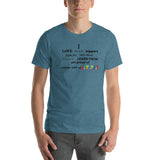 I _ someone with Autism Short-Sleeve Unisex T-Shirt