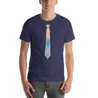 Pastel Tie Short-Sleeve Unisex T-Shirt