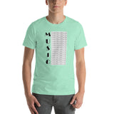 Music Short-Sleeve Unisex T-Shirt