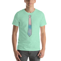 Pastel Tie Short-Sleeve Unisex T-Shirt