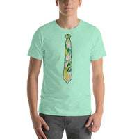 Dynamic Pour Tie Short-Sleeve Unisex T-Shirt