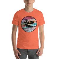 Dino Skull Short-Sleeve Unisex T-Shirt