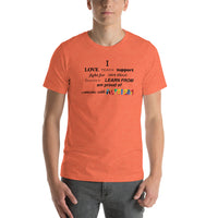 I _ someone with Autism Short-Sleeve Unisex T-Shirt