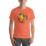 Autism Dino Peace Short-Sleeve Unisex T-Shirt