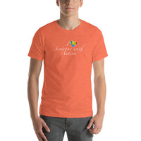I heart someone with Autism Short-Sleeve Unisex T-Shirt