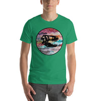 Dino Skull Short-Sleeve Unisex T-Shirt