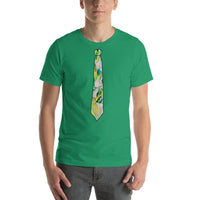 Dynamic Pour Tie Short-Sleeve Unisex T-Shirt