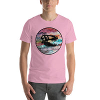 Dino Skull Short-Sleeve Unisex T-Shirt