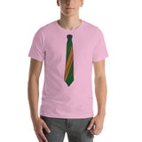 Bold Pour Tie Short-Sleeve Unisex T-Shirt