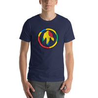 Autism Dino Peace Short-Sleeve Unisex T-Shirt