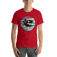 Dino Skull Short-Sleeve Unisex T-Shirt