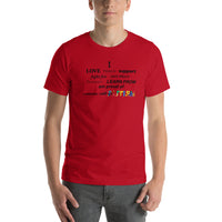 I _ someone with Autism Short-Sleeve Unisex T-Shirt