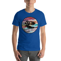Dino Skull Short-Sleeve Unisex T-Shirt