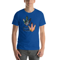Dino Prints Short-Sleeve Unisex T-Shirt