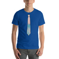 Pastel Tie Short-Sleeve Unisex T-Shirt