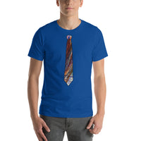 Marker Tie Short-Sleeve Unisex T-Shirt