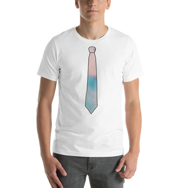 Pastel Tie Short-Sleeve Unisex T-Shirt