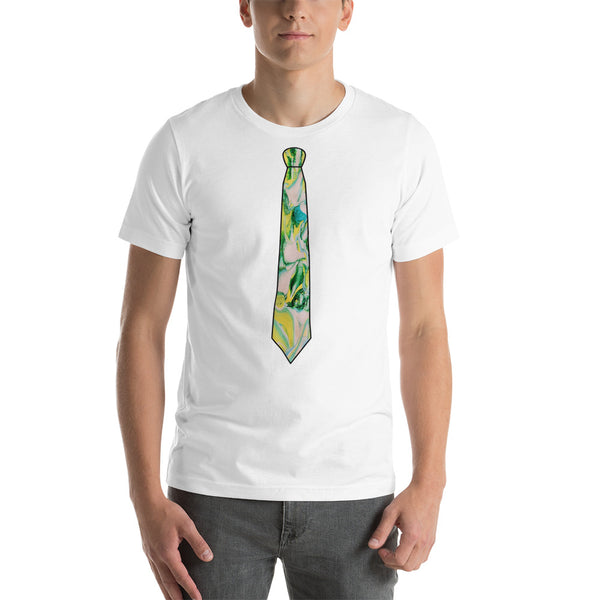 Dynamic Pour Tie Short-Sleeve Unisex T-Shirt