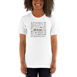 Mom Strengths Short-Sleeve Unisex T-Shirt