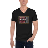 Watch Unisex Short Sleeve V-Neck T-Shirt