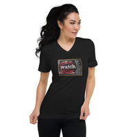 Watch Unisex Short Sleeve V-Neck T-Shirt
