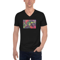 BAM Unisex Short Sleeve V-Neck T-Shirt