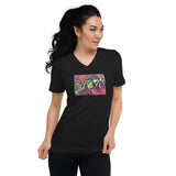 BAM Unisex Short Sleeve V-Neck T-Shirt