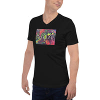 BAM Unisex Short Sleeve V-Neck T-Shirt