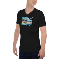 Science Vibes Unisex Short Sleeve V-Neck T-Shirt