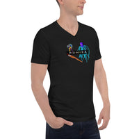Homies Unisex Short Sleeve V-Neck T-Shirt