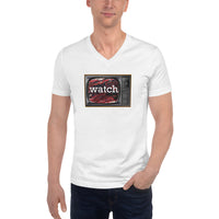 Watch Unisex Short Sleeve V-Neck T-Shirt
