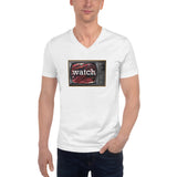 Watch Unisex Short Sleeve V-Neck T-Shirt