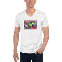 BAM Unisex Short Sleeve V-Neck T-Shirt