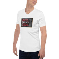 Watch Unisex Short Sleeve V-Neck T-Shirt