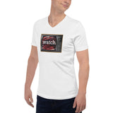 Watch Unisex Short Sleeve V-Neck T-Shirt