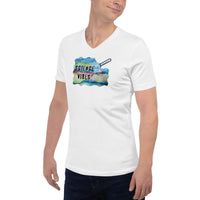 Science Vibes Unisex Short Sleeve V-Neck T-Shirt