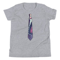 Purple Pour Tie Youth Short Sleeve T-Shirt