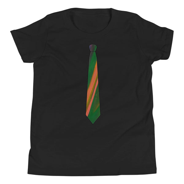 Bold Pour Tie Youth Short Sleeve T-Shirt