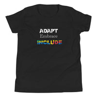 Adapt Embrace Include Youth Short Sleeve T-Shirt