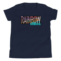Rainbow Vibes Youth Short Sleeve T-Shirt