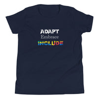 Adapt Embrace Include Youth Short Sleeve T-Shirt