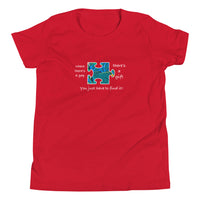 Where there’s a gap there’s a gift Youth Short Sleeve T-Shirt
